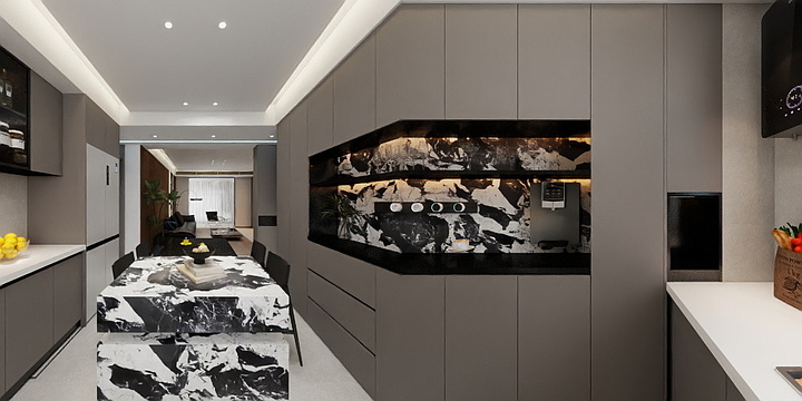 蓝钻石装饰-浦东国际明月苑8-1-101吴美女雅居-装修设计方案