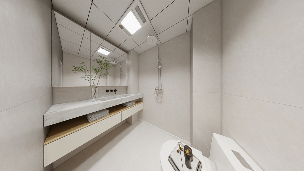 ALing室内设计工作室-郦城张先生-Model-装修设计方案