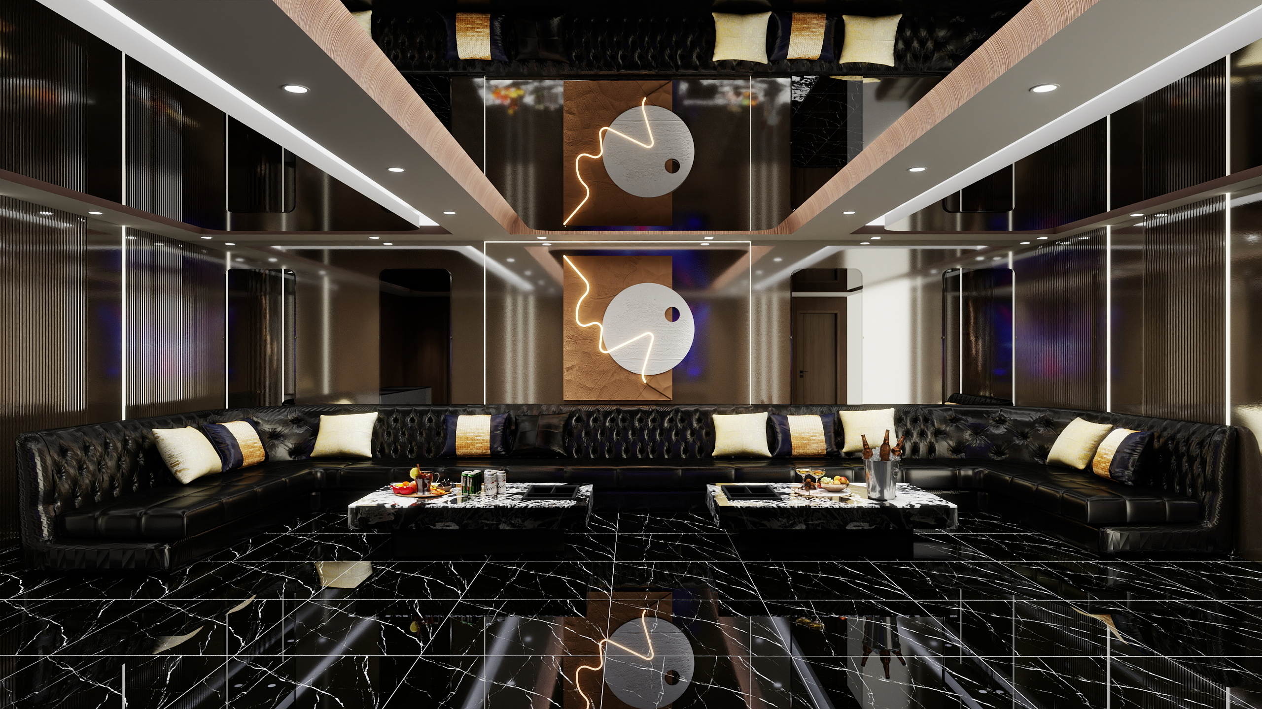 启本本-【轻奢风】ktv3-装修设计方案