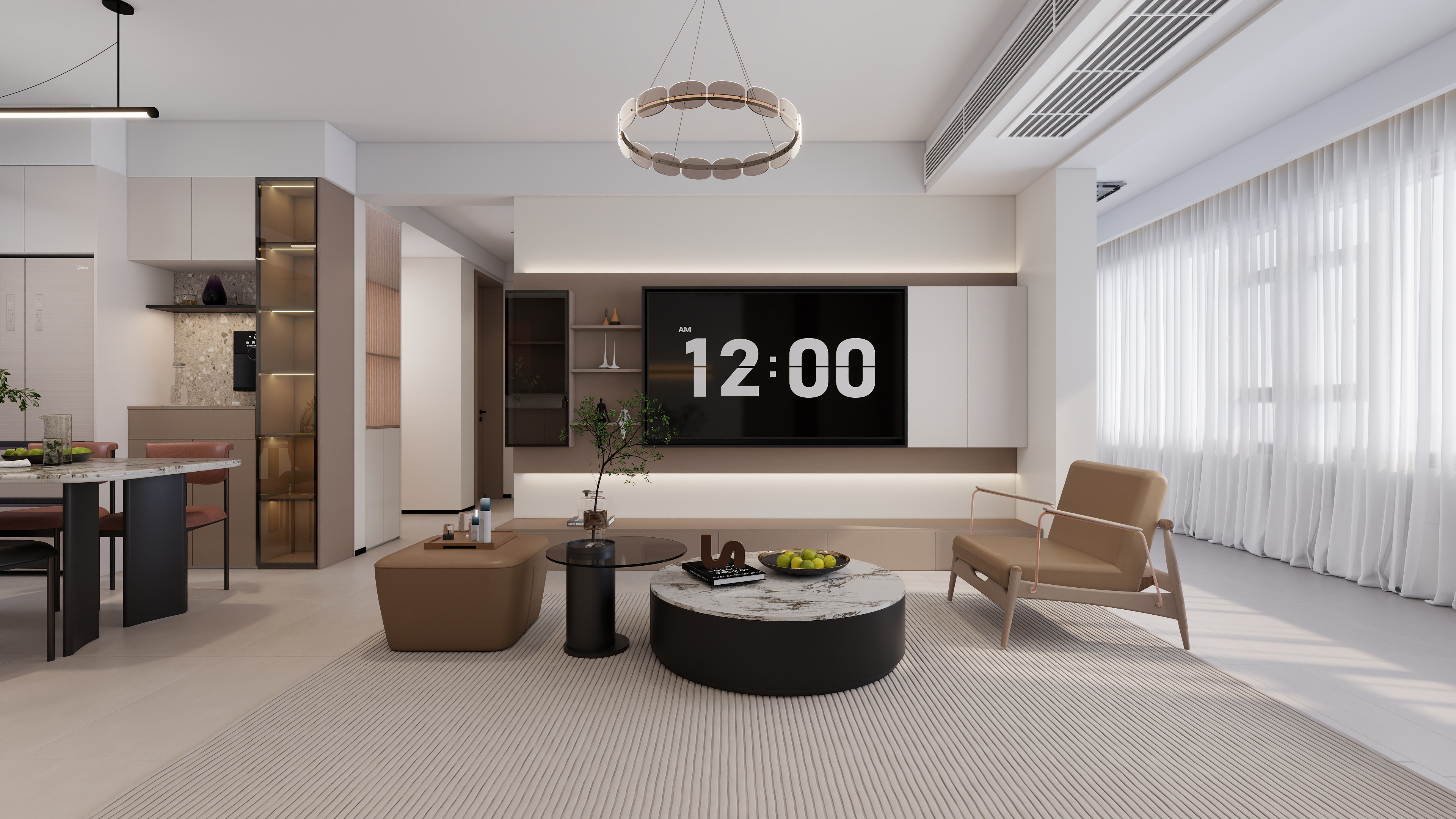 铭舒全案VS吉而高定-刘西峰-正荣府30栋601户全案设计-装修设计方案