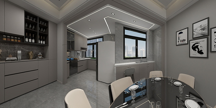 安康艺展装饰设计-国江源.新都B1-1-301-副本-装修设计方案