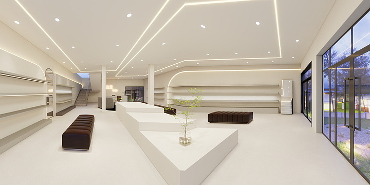 乐雅整装吕鲁冉-鞋店-装修设计方案