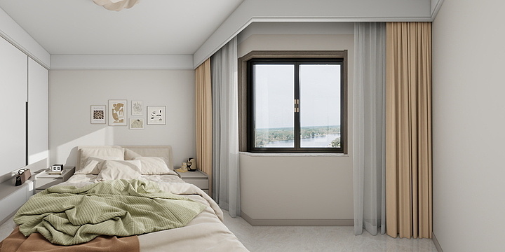 小米装饰设计馆-中德英伦联邦110㎡3室-装修设计方案