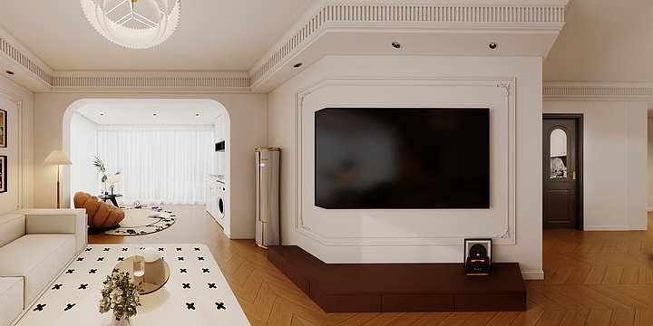 全案设计丨效果图表现-01东方名门11栋403-装修设计方案