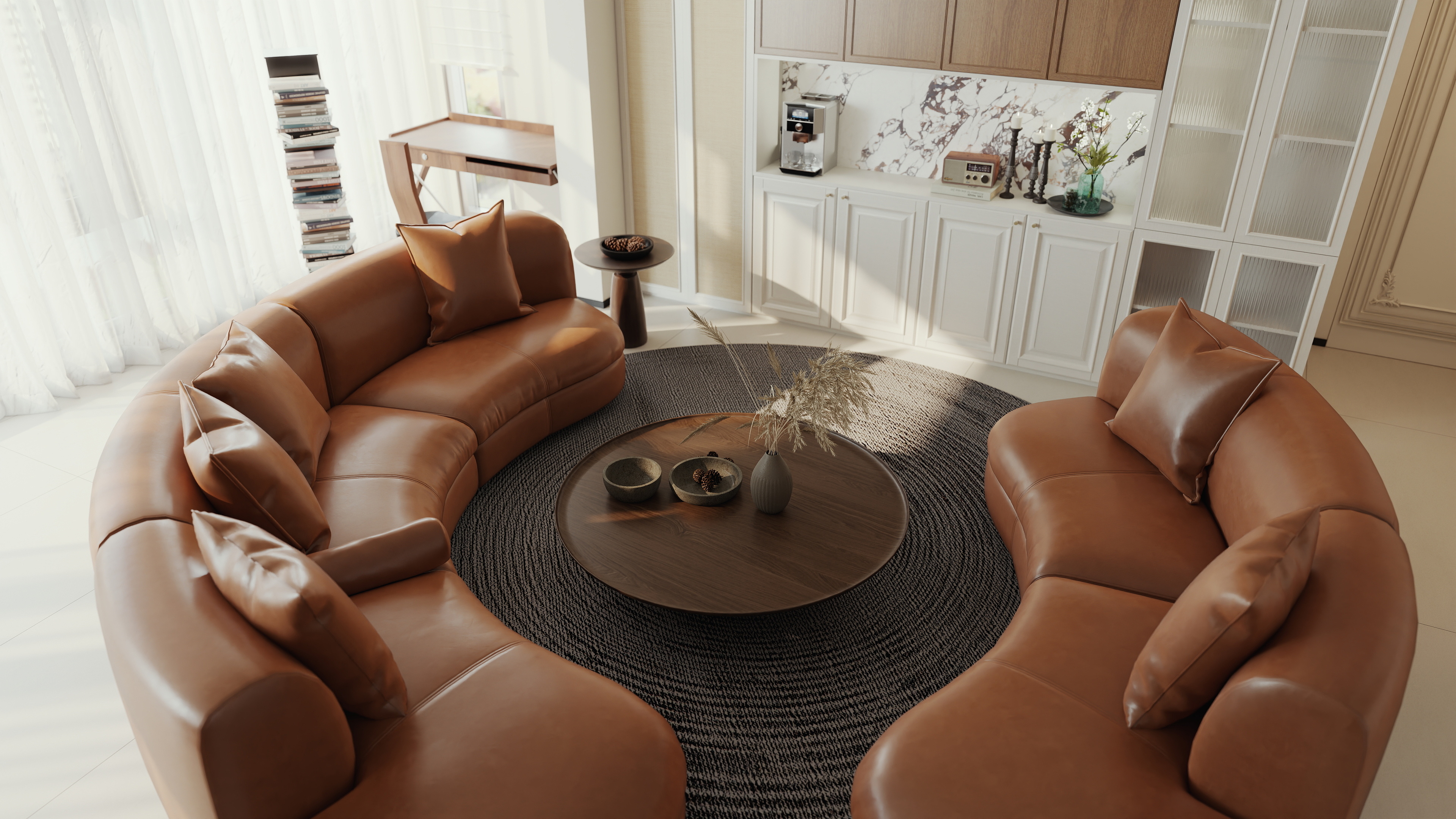 远山220520-学府名郡155平法式奶油风-装修设计方案