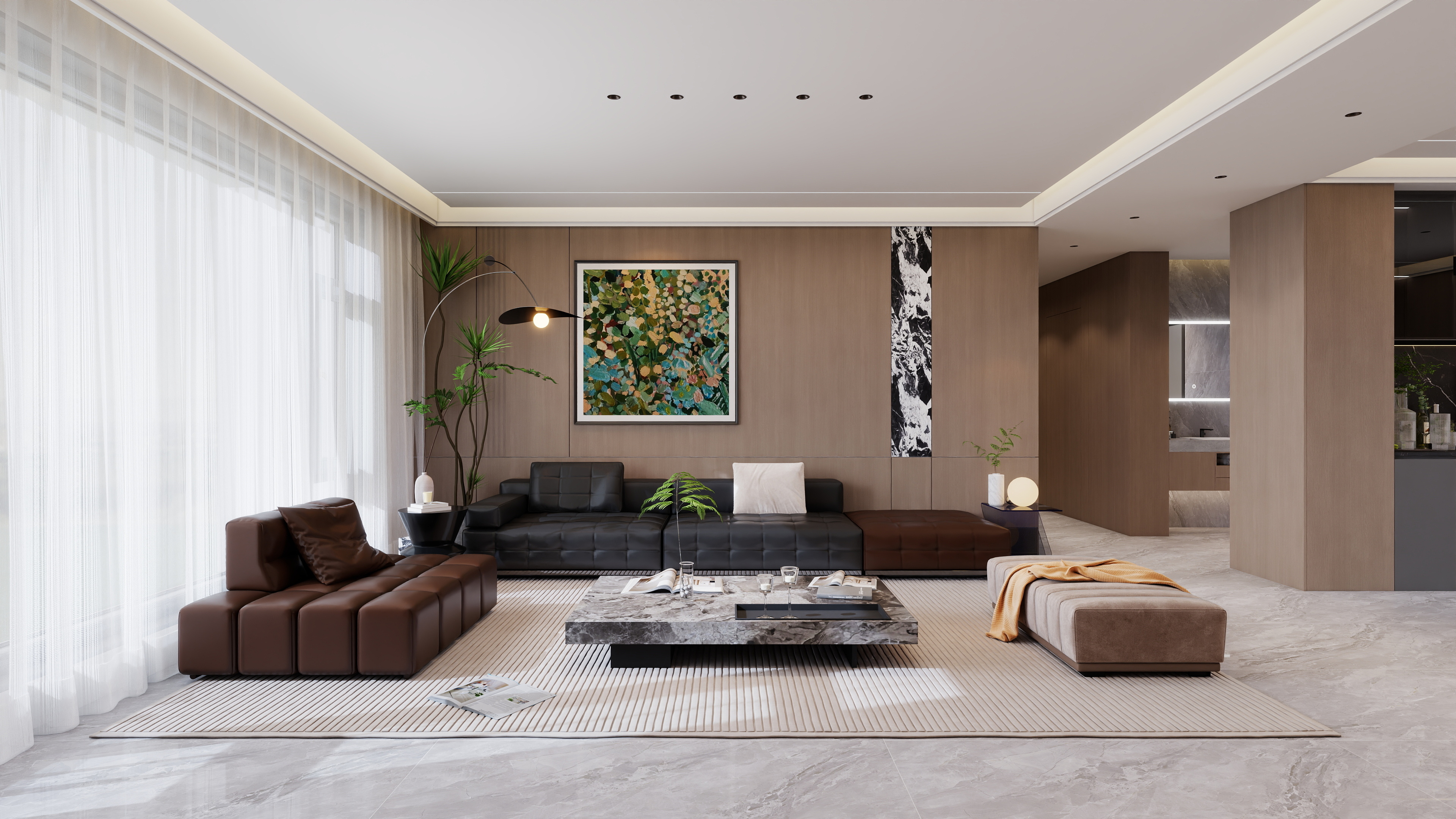 歓嬉-【歓嬉】-碧水园林-160-装修设计方案