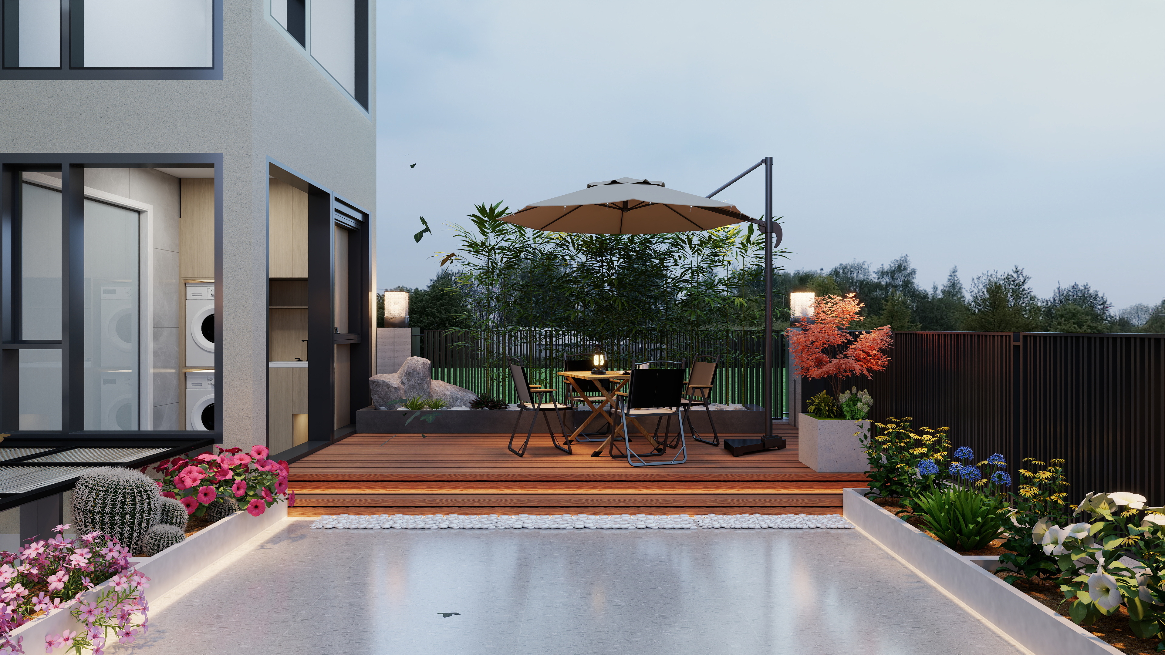 lxh92-113㎡3室-装修设计方案