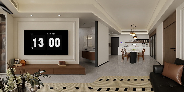 室内设计丨英子-龙湖天璞19-1002法式中古-装修设计方案