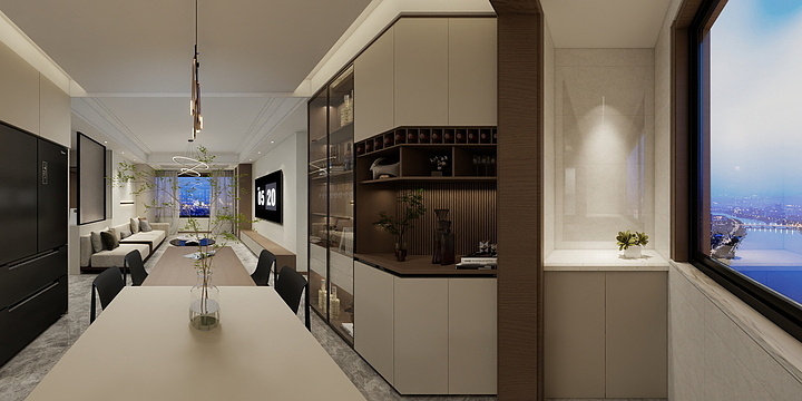 晋城装修设计浩天-公园里15-1902设计方案-装修设计方案