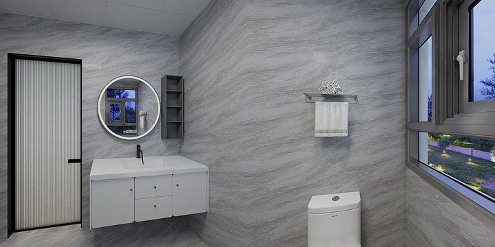 九零装饰蒲永-强盛府邸-装修设计方案