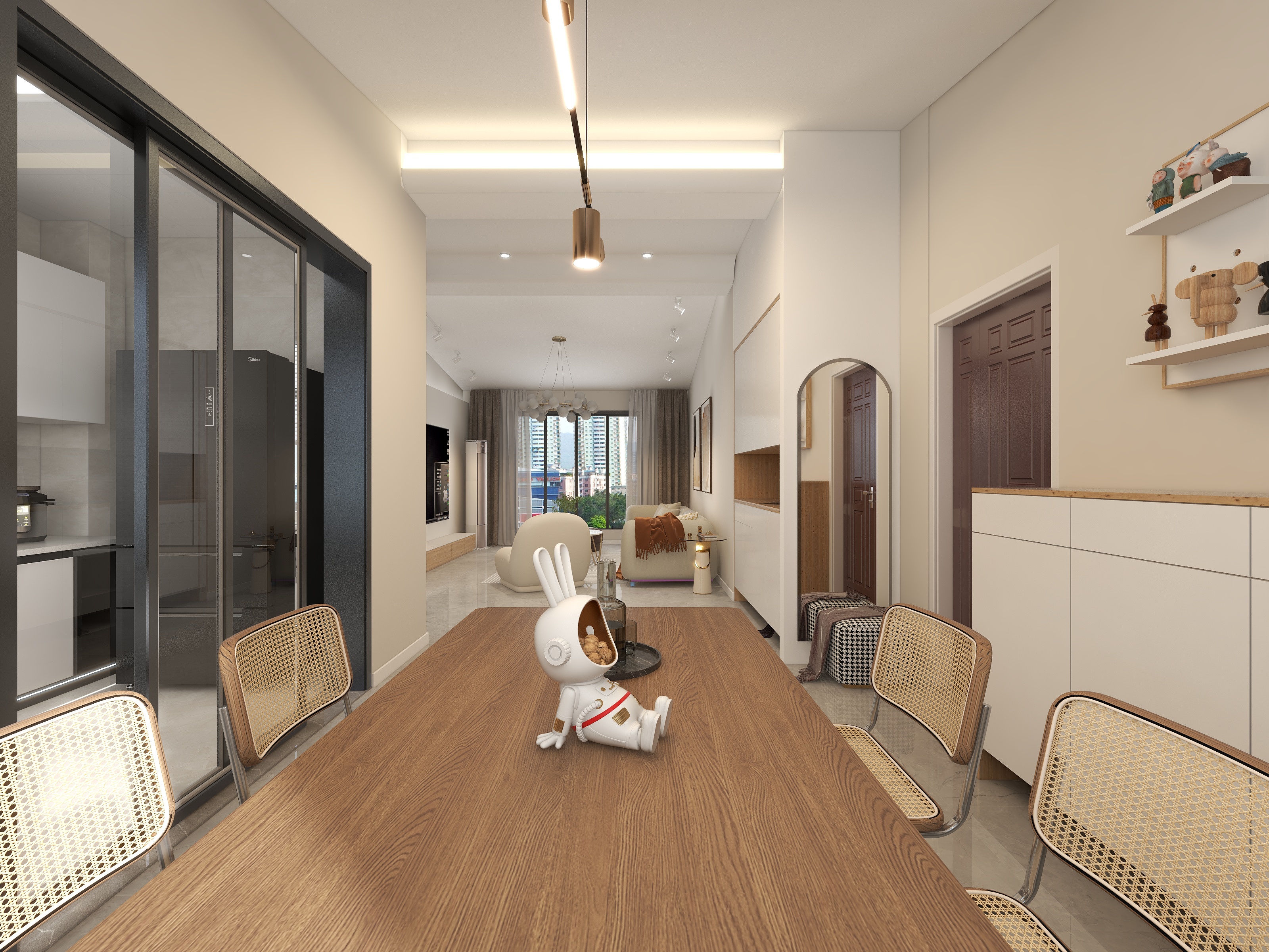 于依萍TdHK-鲁王和墅99㎡-装修设计方案