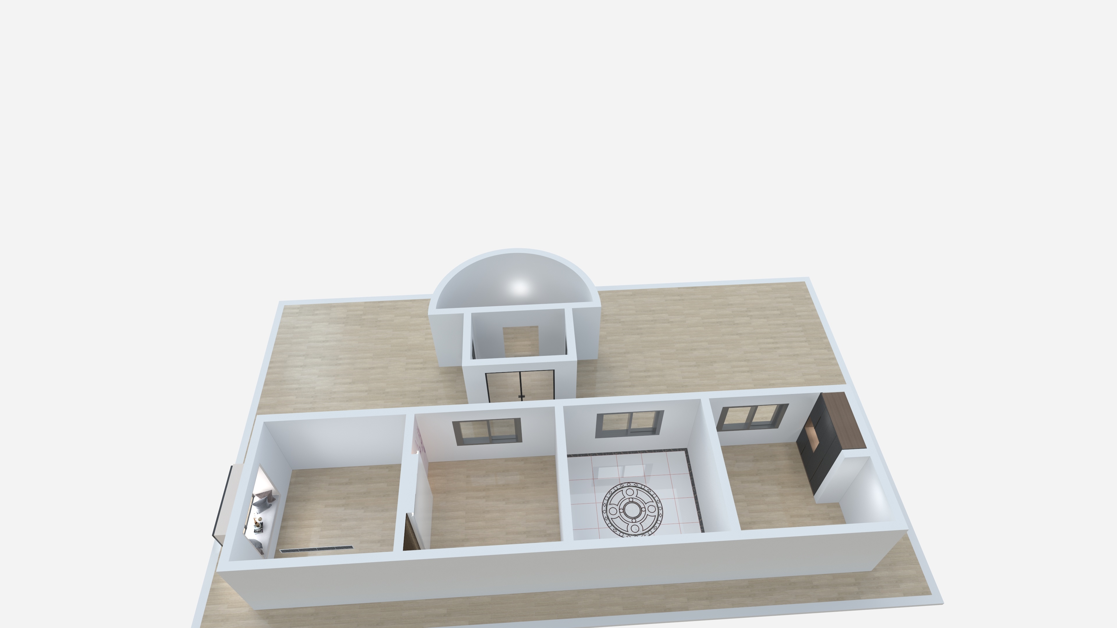 孟村永安装饰-永安-中级考核实操题-装修设计方案