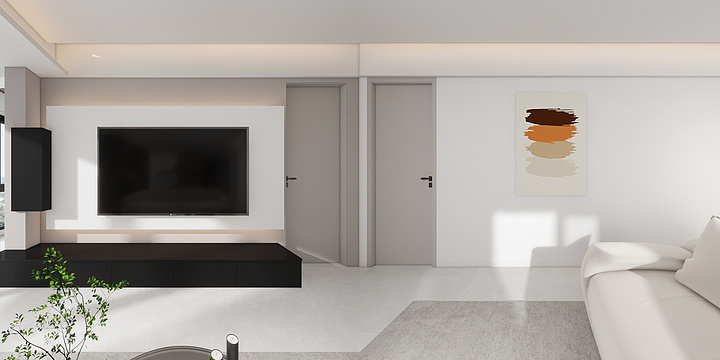 一个豌豆-龙湖4栋806-装修设计方案