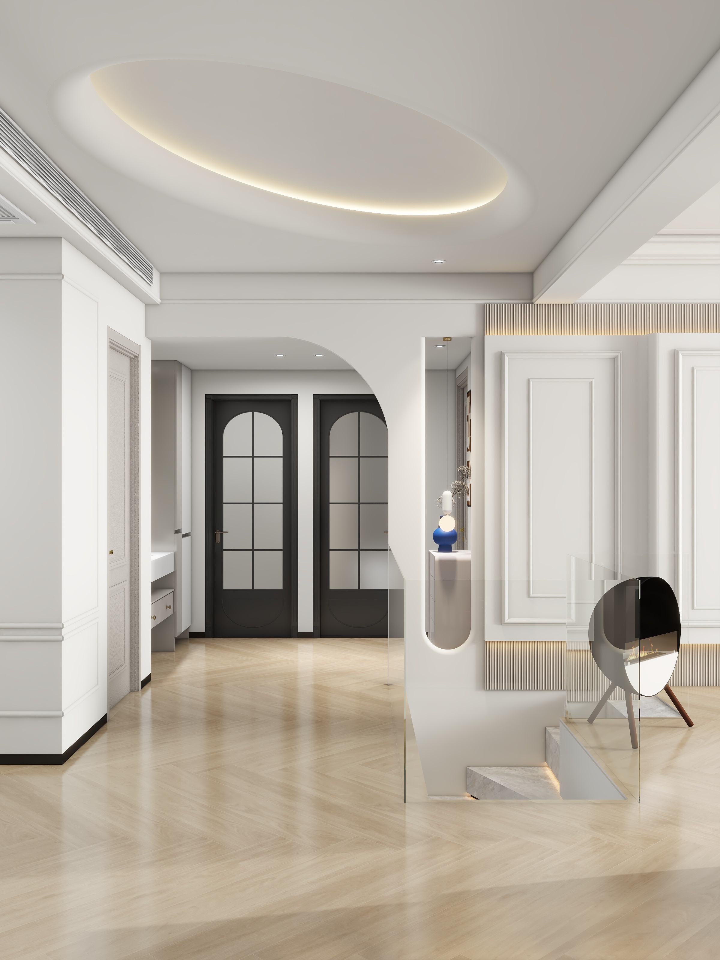 方寸间设计工作室-御景128底跃-装修设计方案