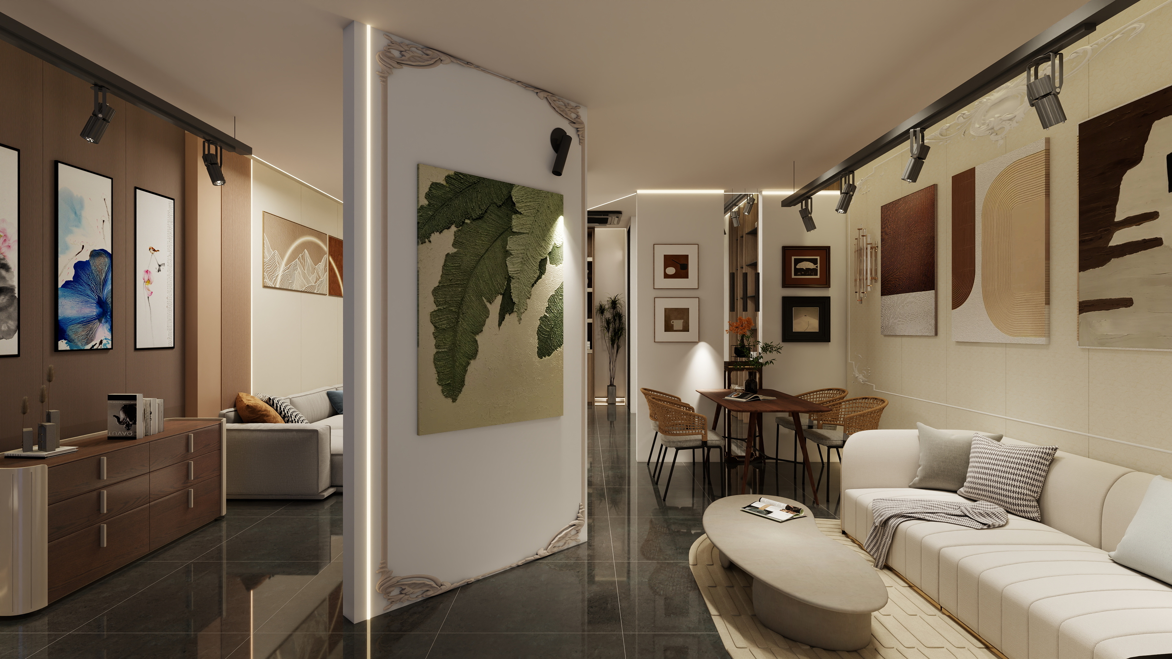 十一铺-装饰画店-装修设计方案