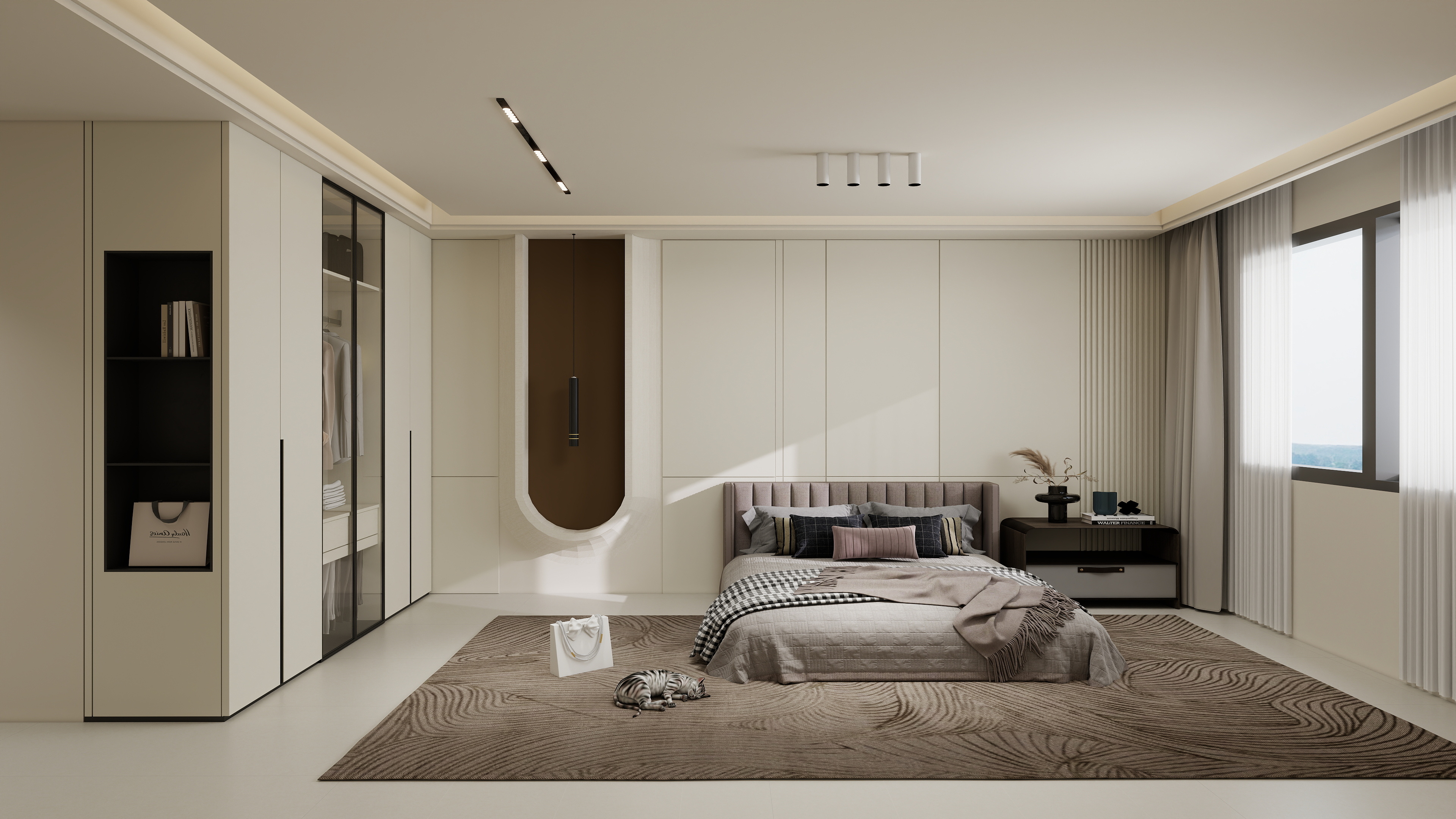 启泰装饰设计-卧室-装修设计方案