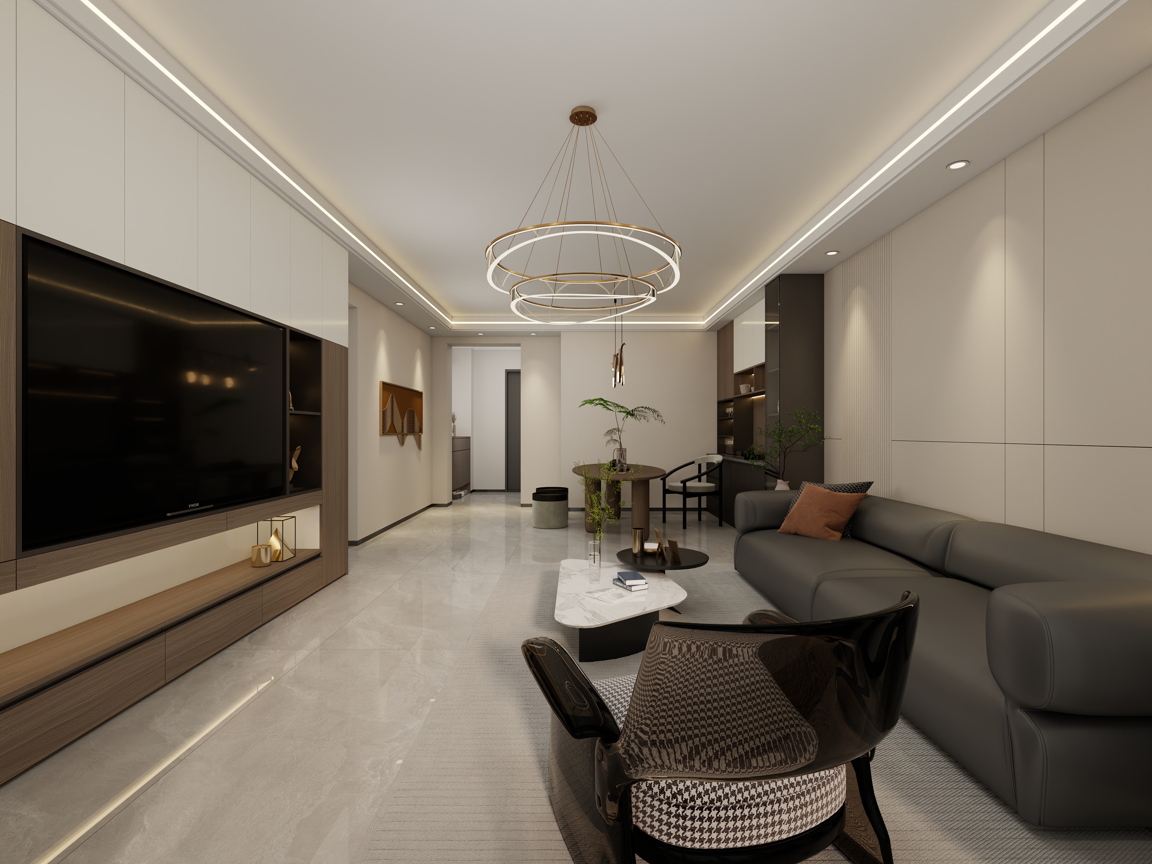 惠州装修找沫竹-梅州-鸿泰花园-依玛装修效果图