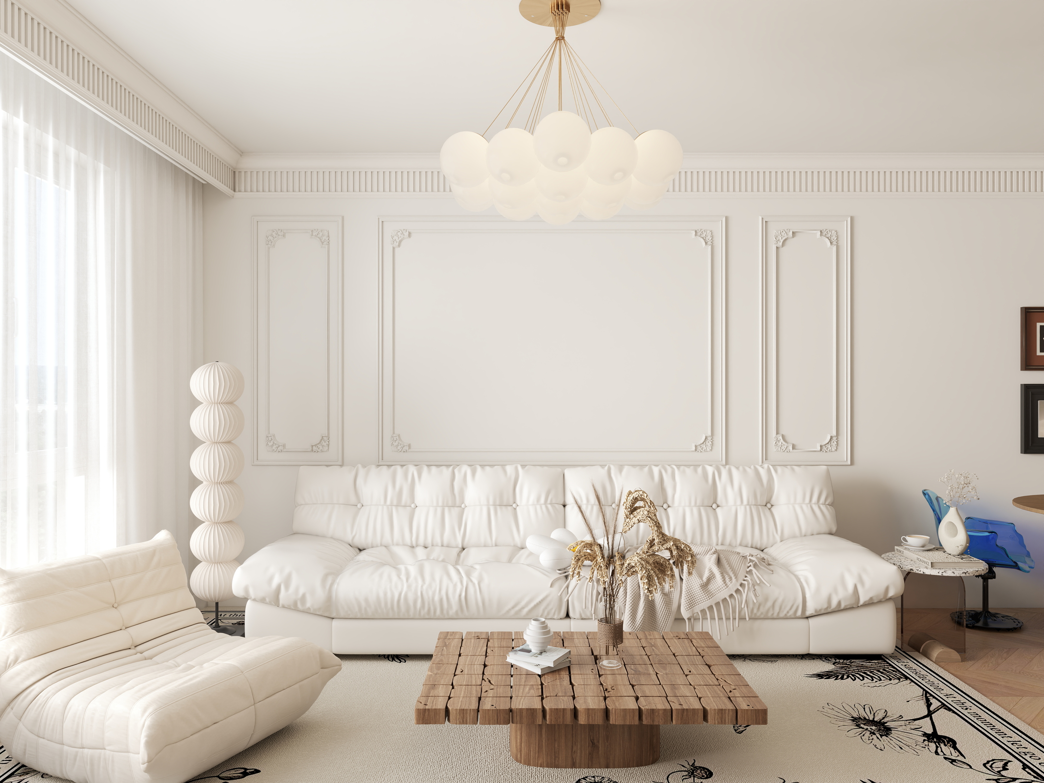 陈浪浪216-89㎡2室装修效果图