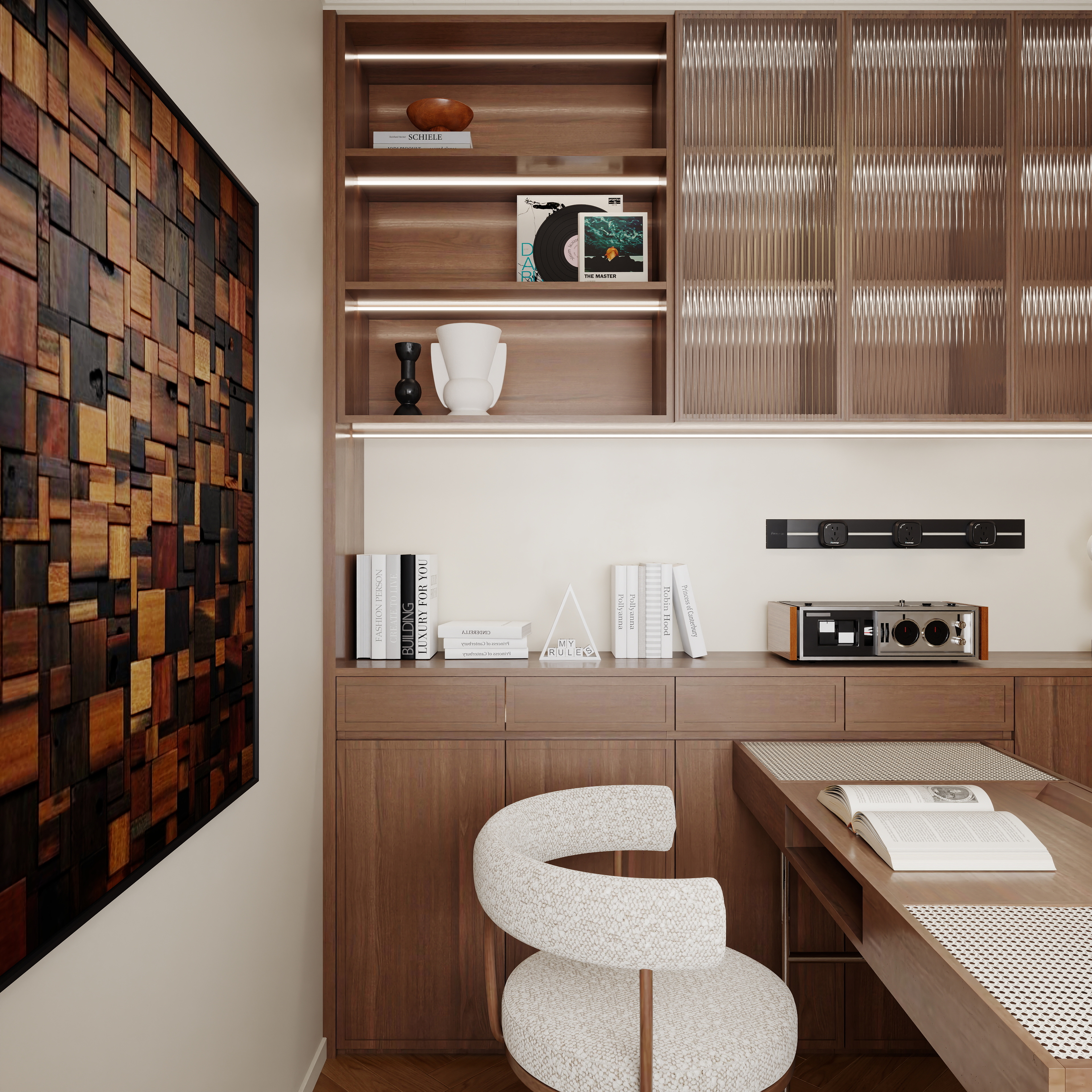 陈辉-94平方中古风雅居装修效果图