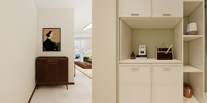 新津设计师阿奇-龙湖天宸原著7-模型120-装修设计方案