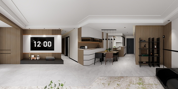 想养猫和你i-尚城壹品小区1-1103-装修设计方案