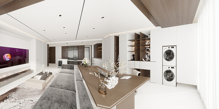 冷漠的凉鞋-凯迪新城博科园129㎡-装修设计方案