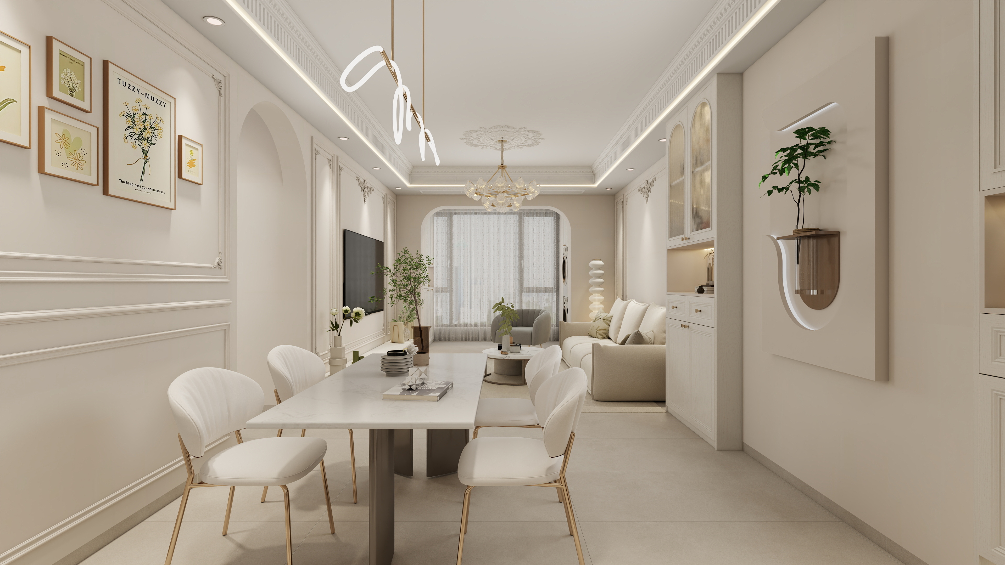 惠州装修找沫竹-惠州-铂琅峯花园-轻法装修效果图