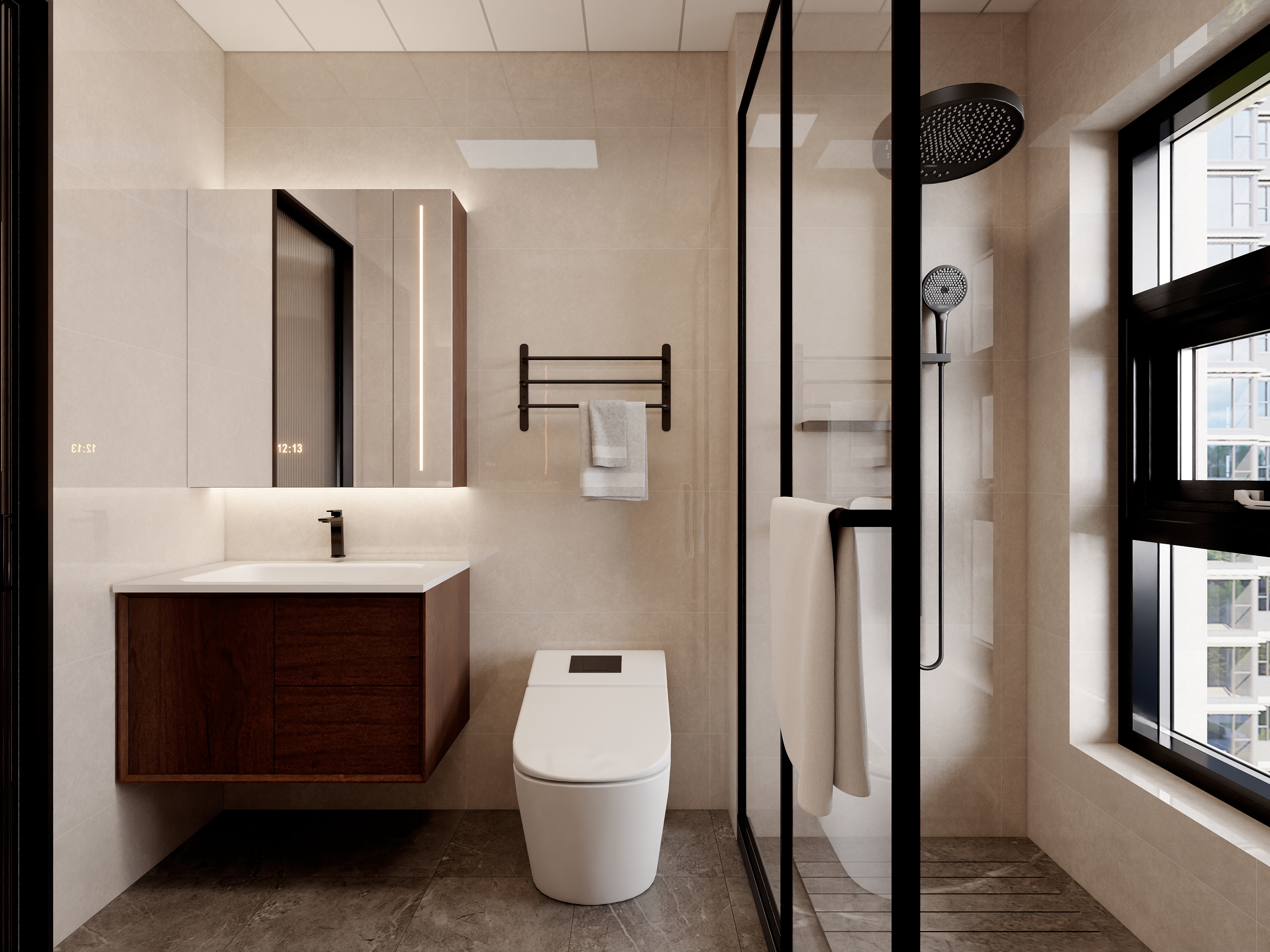 妙计装饰-中古风-100㎡4室 - 副本-装修设计方案