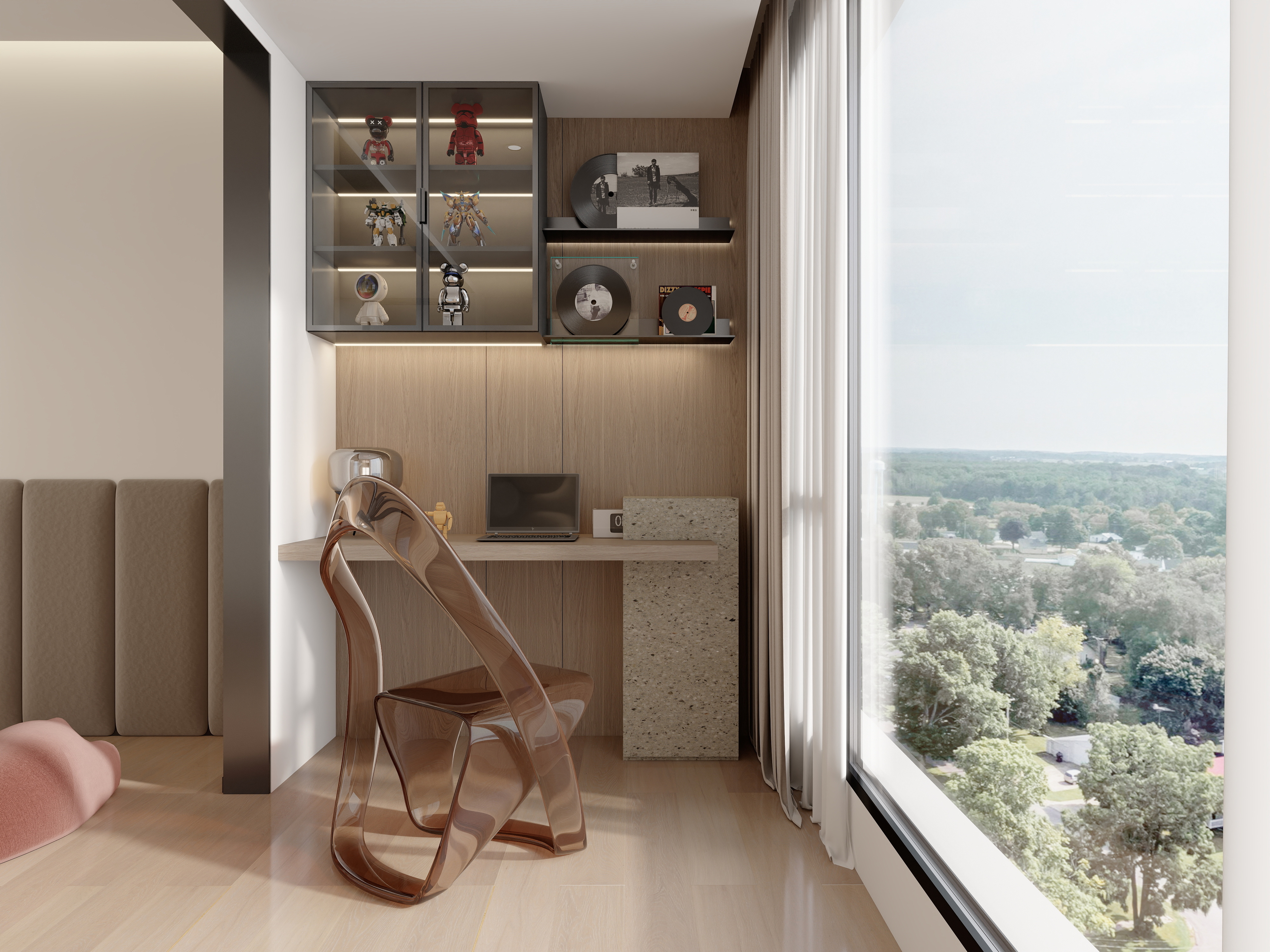 幕间设计-现代复古风 -装修设计方案