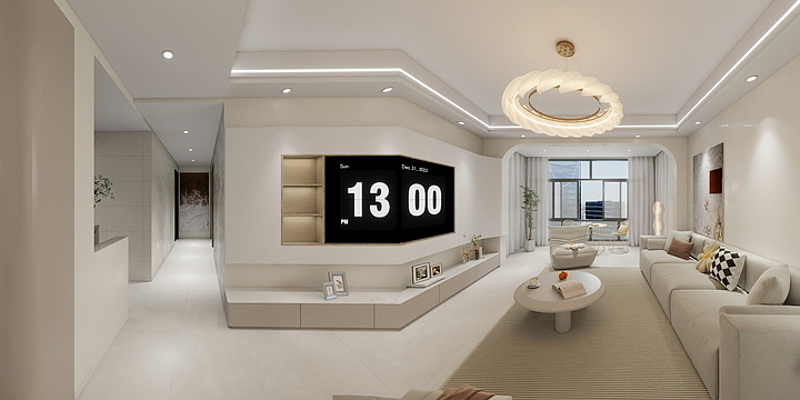 Sky丨_Hui丶-悦麓苑7-1-801-装修设计方案