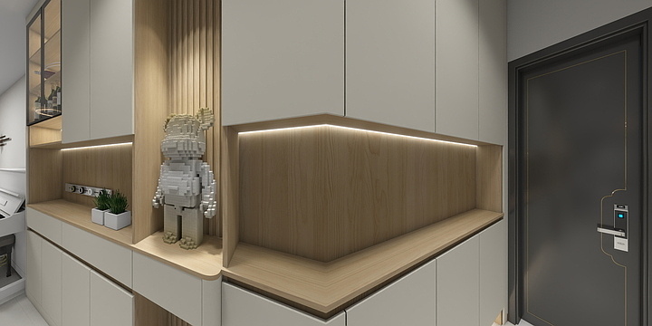 LiutuyWQft-25-4绿湖国际7期2栋3105-装修设计方案