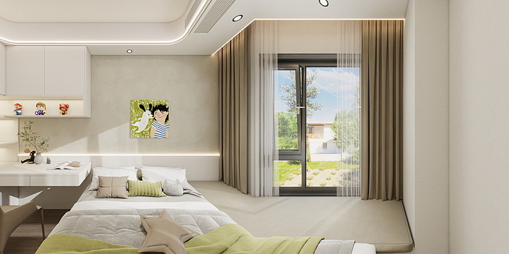 效果图设计325-现代轻奢设计-装修设计方案