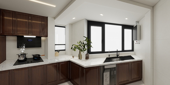 苏北-蚌埠-宿州市光彩大市场方太体验店-刘婉茹-港丽东城5-1-1101-装修设计方案