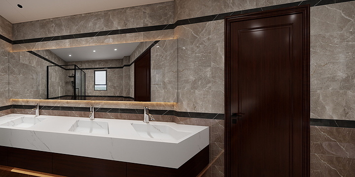 小熊熊~-华润翡翠城5-1-601-装修设计方案