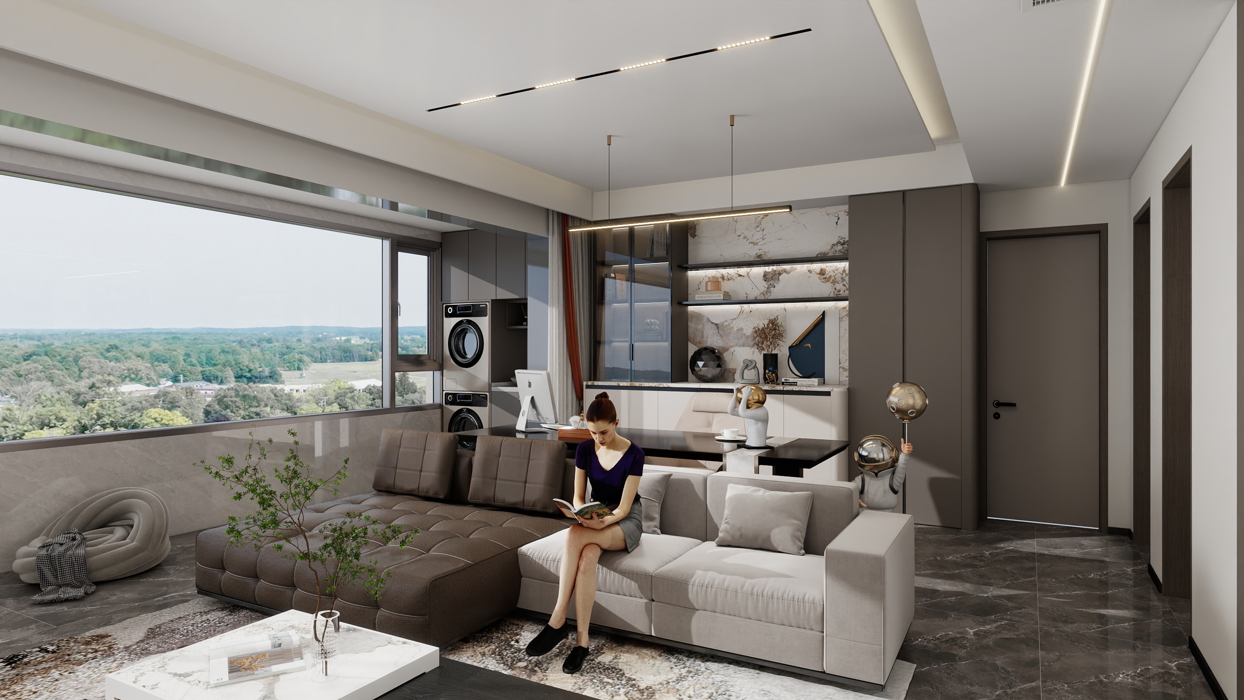 o杰k-138㎡2室-装修设计方案