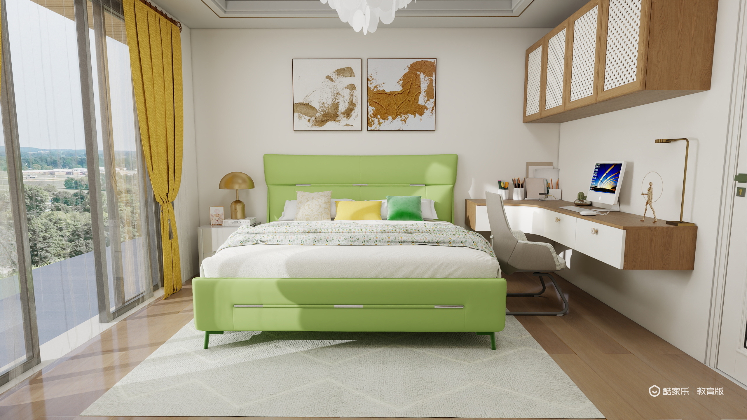 林思宁kuCW-顺德职业技术学院-林思宁装修效果图