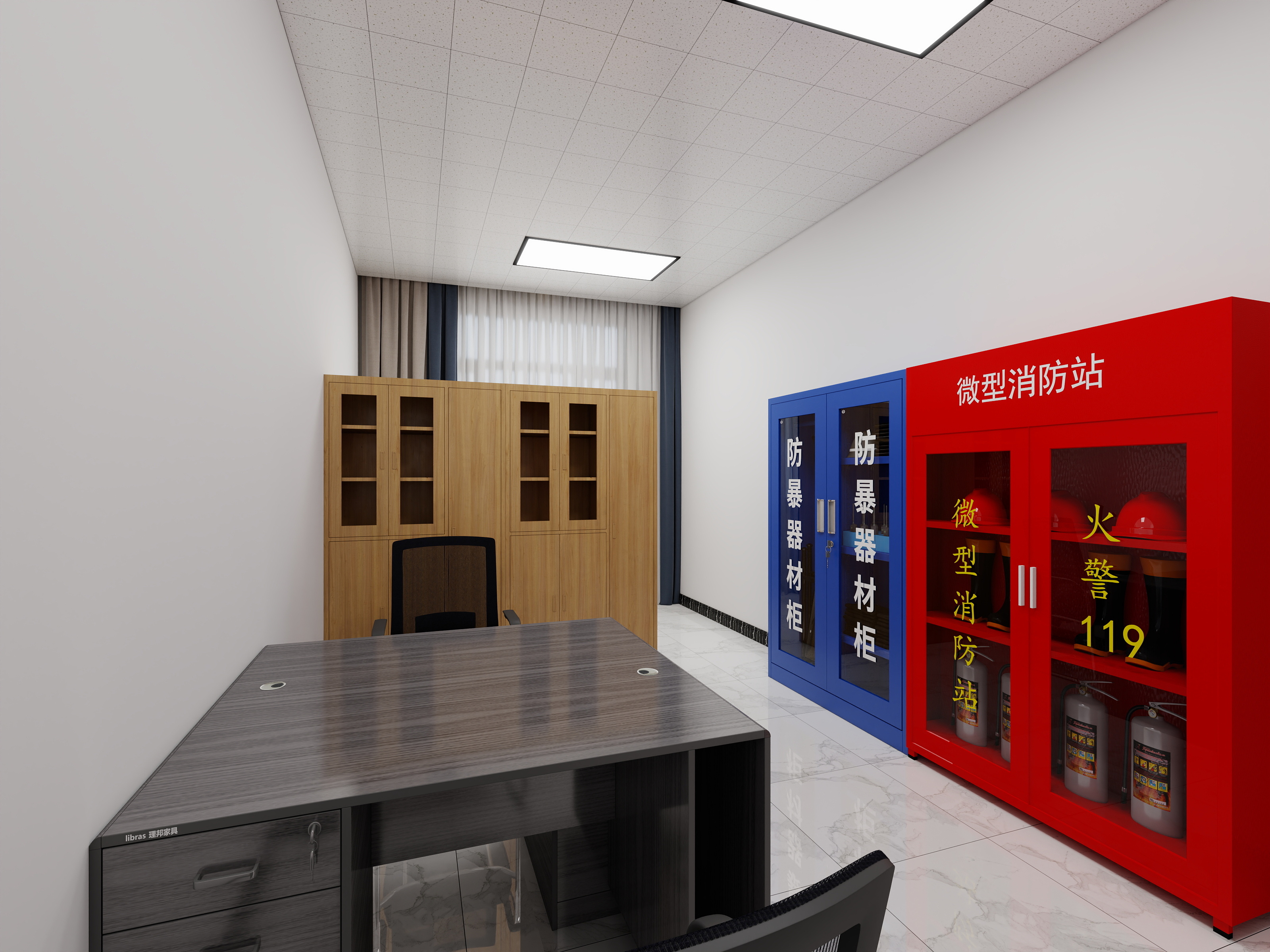 木易木匠_2023满-07-综合楼1楼门卫室1间-装修设计方案