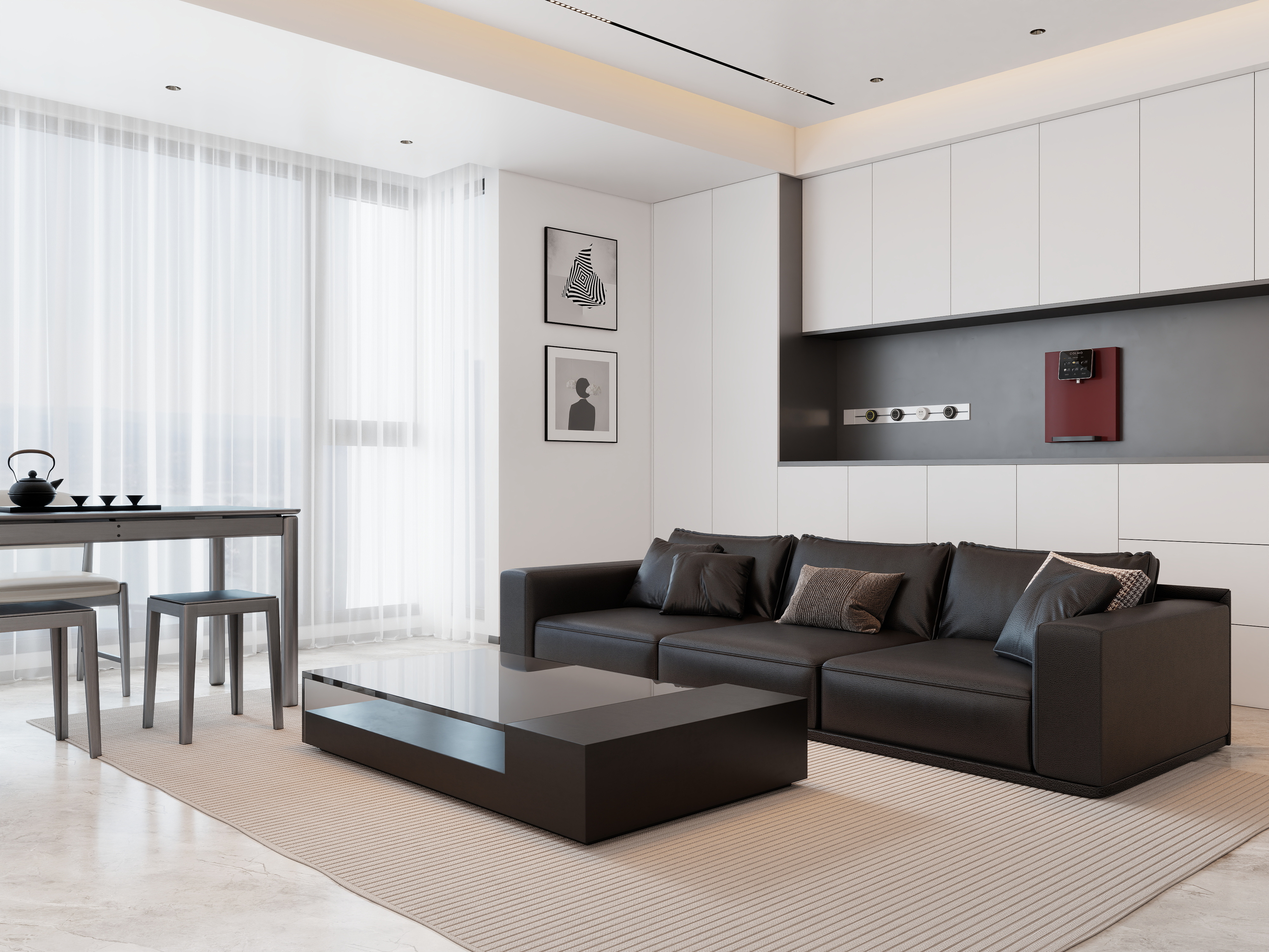 家俊装饰v雨果设计-家俊装饰丨现代案例-装修设计方案