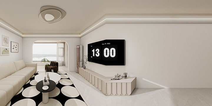 六安装饰设计-黄-珺悦府27#2001-装修设计方案