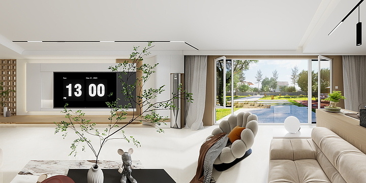 金玉卓-山水雅居-原木风8-3-101-装修设计方案