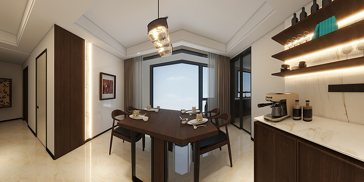 风雨山林-清河公馆4#楼效果图-副本-装修设计方案