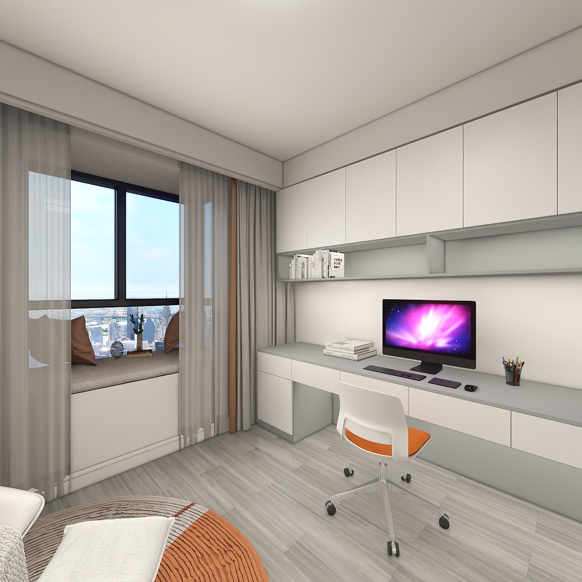 设计师-魏佳朋-绿洲丰怡园装修效果图