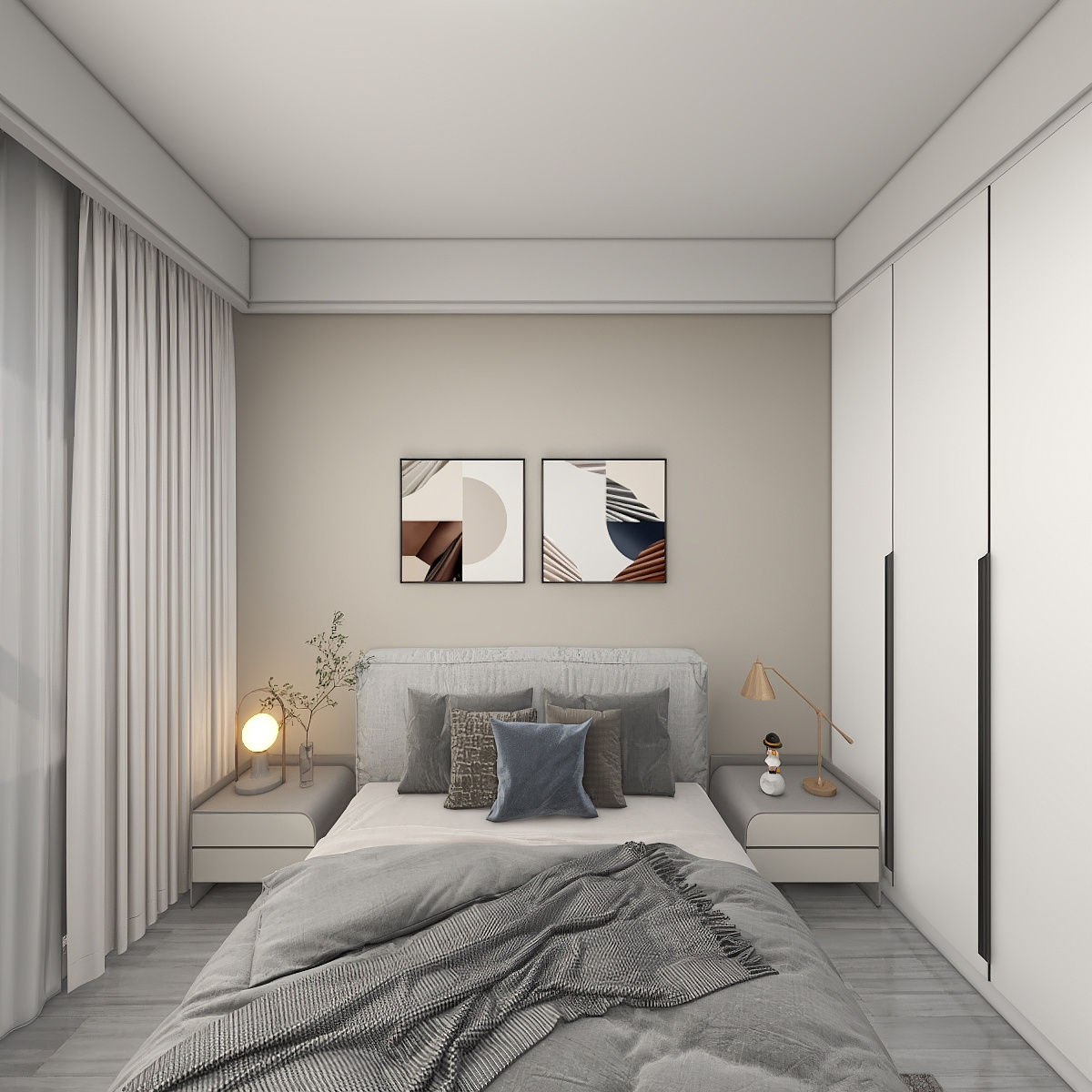 设计师-魏佳朋-绿洲丰怡园装修效果图