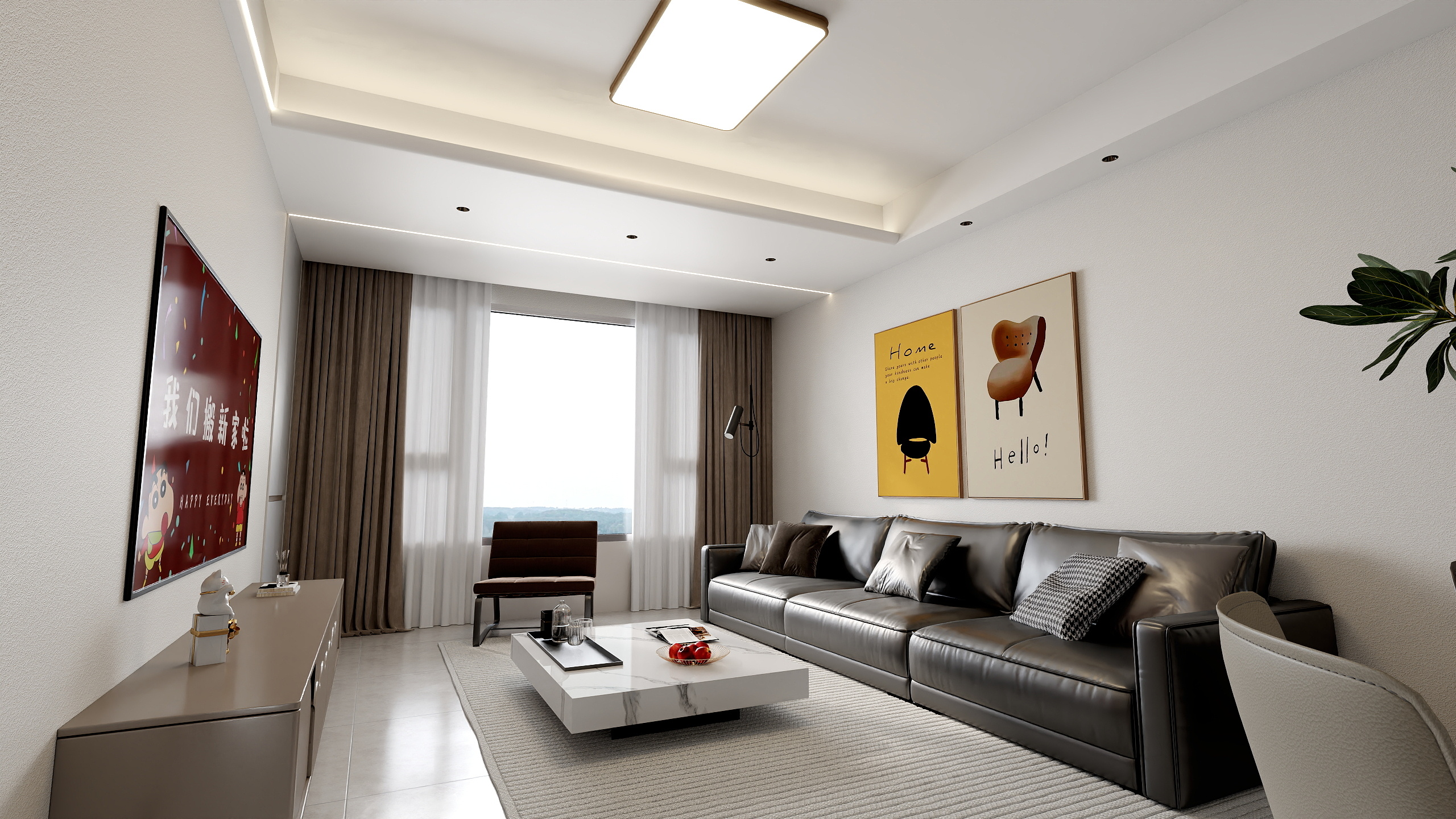 章文全案設计-2025.4.17学府佳苑3-2-1202徐总雅居-装修设计方案