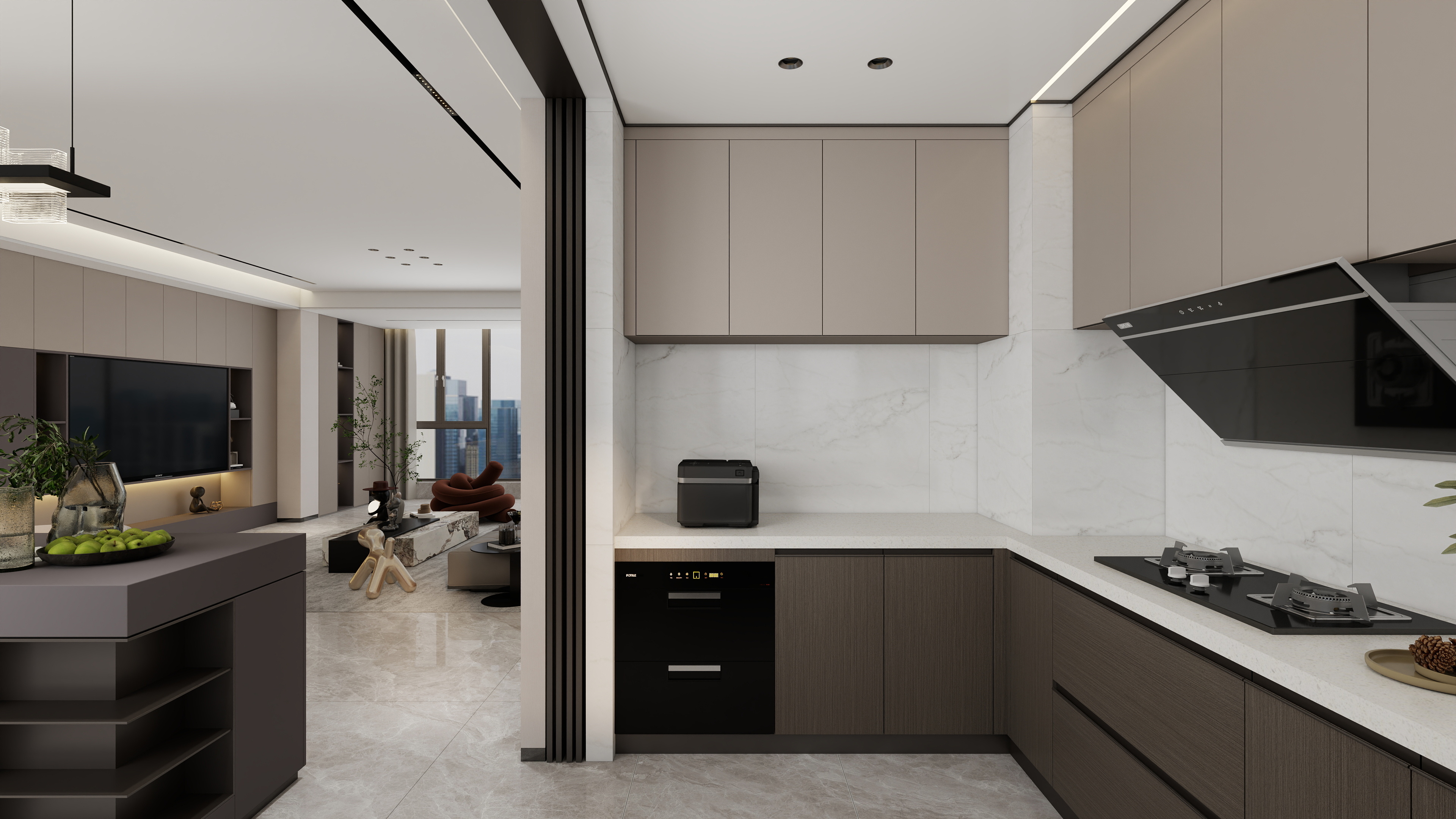 惠州装修找沫竹-惠州-江誉城五期-奢意装修效果图