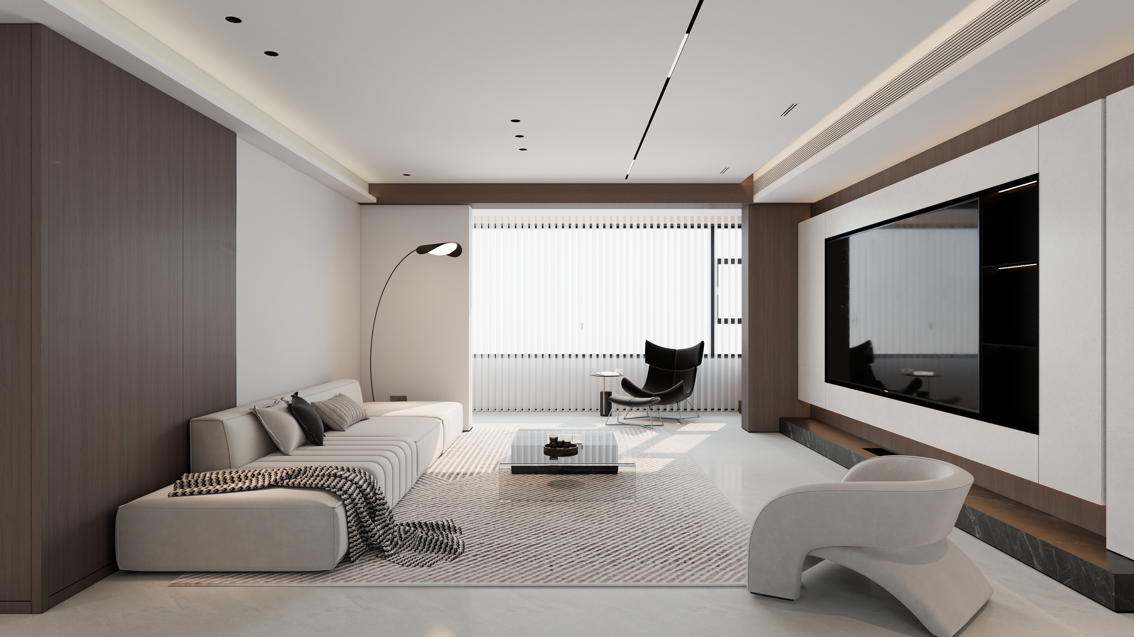 垣曲陈设计-滨河北区 5-1-1501（现代意式极简）-装修设计方案