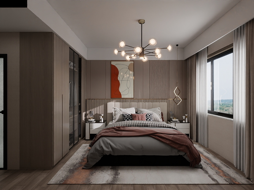 馨凯定制家居设计-中德英伦联邦110㎡3室-装修设计方案