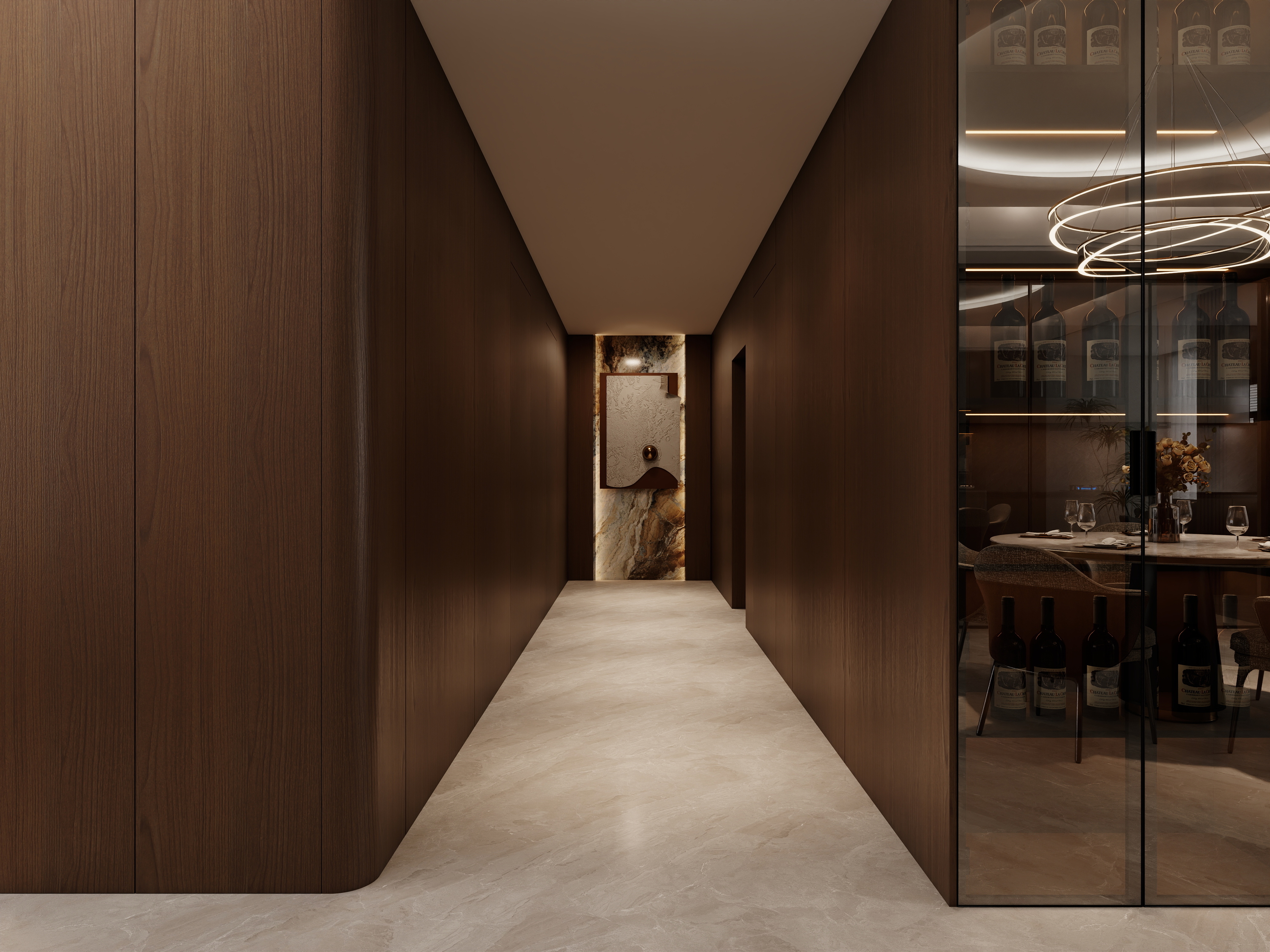 胡朝辉015818301433-云城-唐总意式轻奢装修效果图