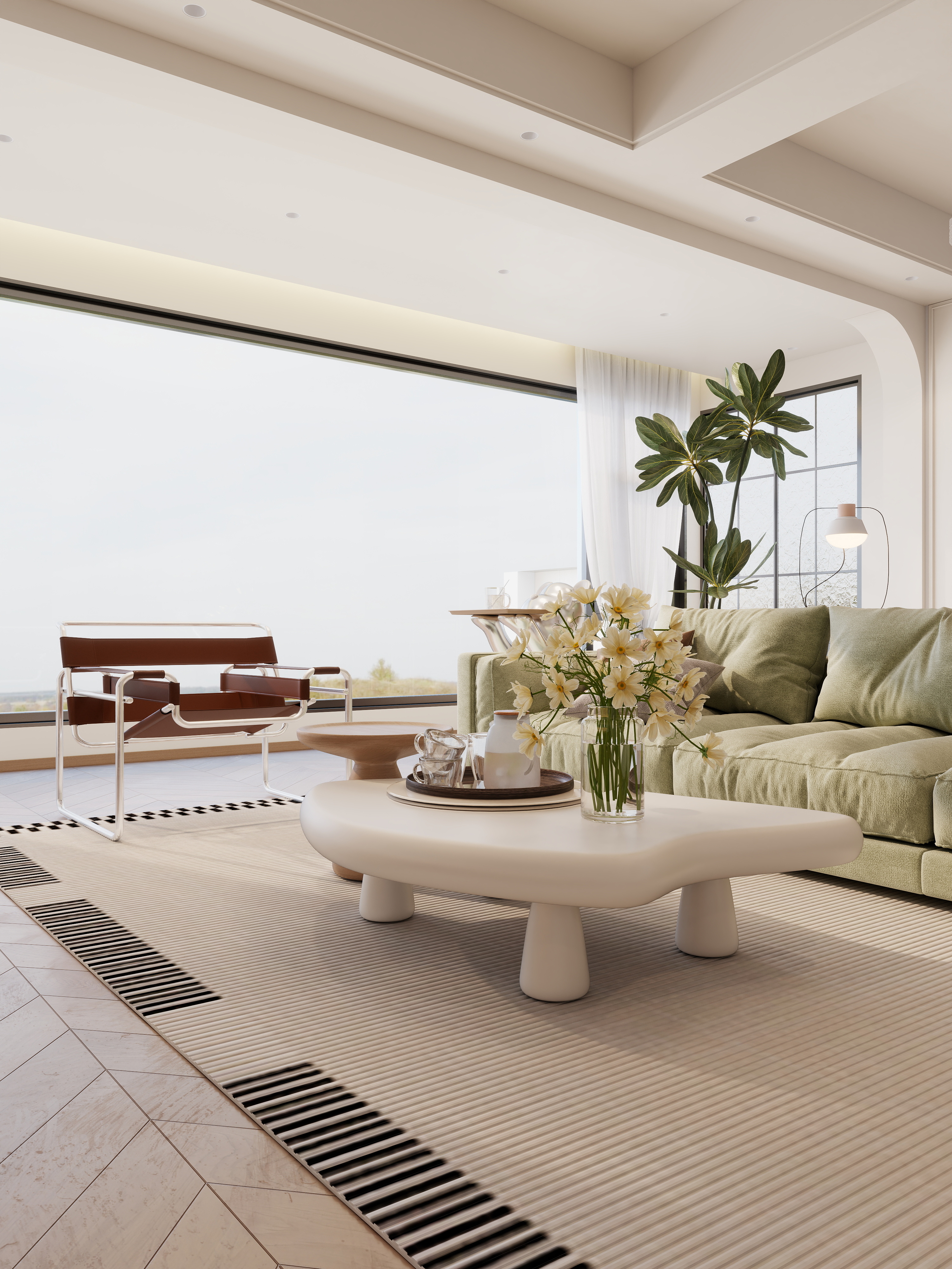 设计师1朱工-法式奶油装修效果图