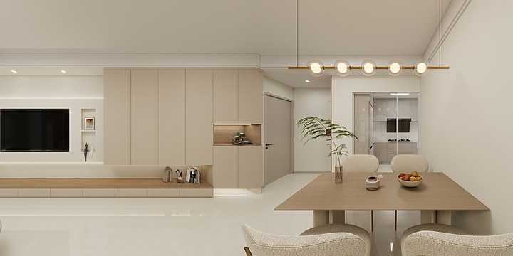 设计师-吕-邦泰·云玺 A2户型-装修设计方案